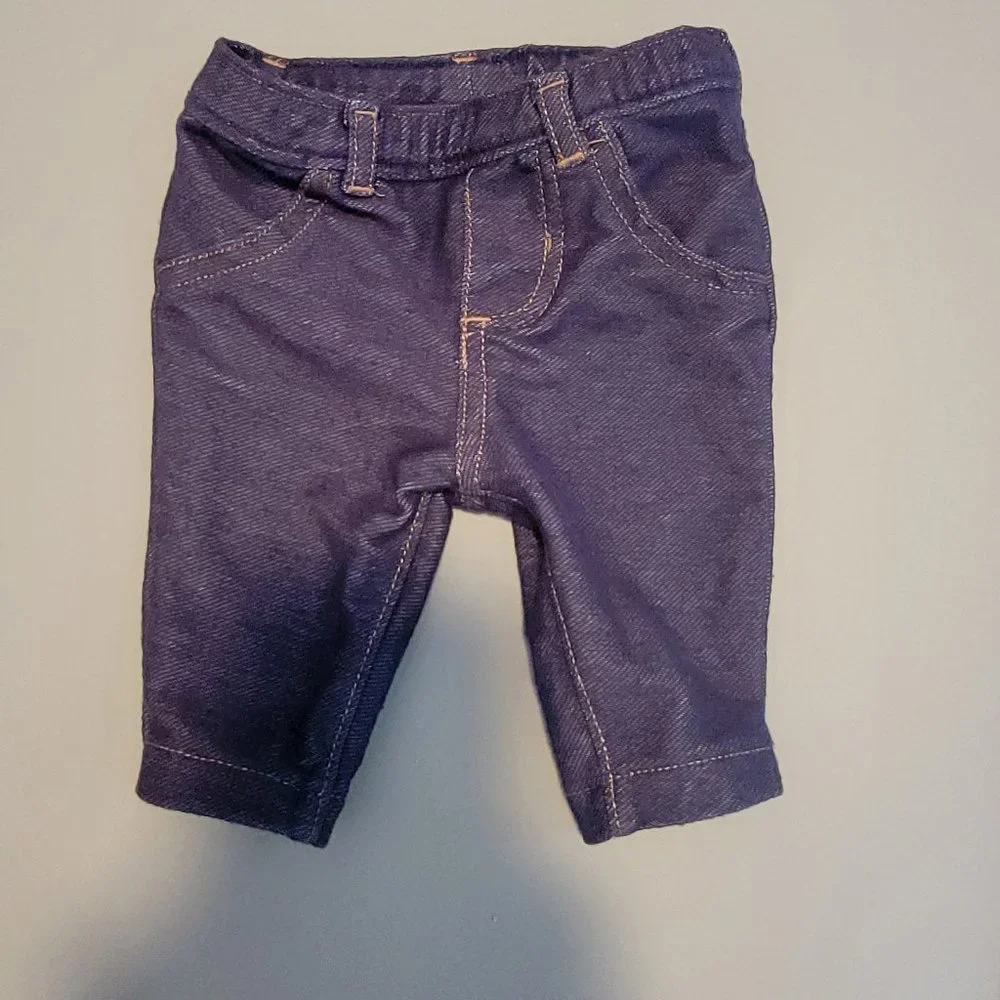 NWOT Carters Stretchy Denim Newborn Leggings or Pants